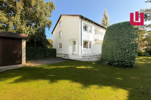 Aussenansicht - WINDISCH Immobilien - Doppelhaushälfte mit großem Garten in ruhiger Spielstraße zu vermieten