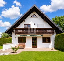 WINDISCH – Familientraum auf dem Land: Großzügiges Einfamilienhaus mit herrlichem Garten - Egenhofen
