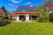 Gartenansicht - WINDISCH - Modernes EFH auf großem Grundstück in Ortsrandlage von Mammendorf - frei ab Sommer 2027!