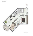 bemaßter Grundriss - 