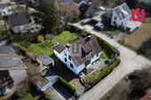Luftansicht - WINDISCH – Großzügiges 1.037 m² Grundstück für ein großes Doppelhaus in TOP-Lage von Gröbenzell
