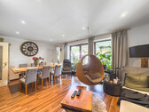 Wohnzimmer - 3 Zimmer Erdgeschoßwohnung in Gröbenzell