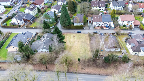 Luftansicht - Grundstück in Mittelstetten