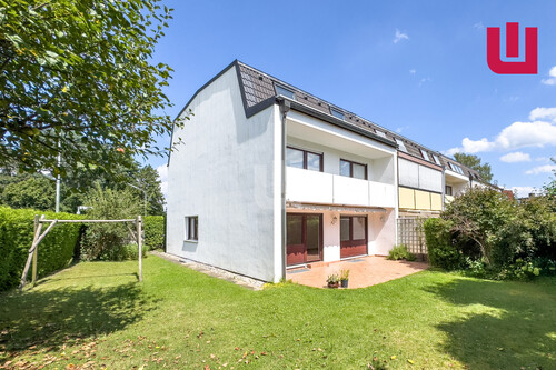 Gartenansicht - WINDISCH - Modernes, familienfreundliches REH mit viel Platz u. gepflegtem Garten in ruhiger Lage