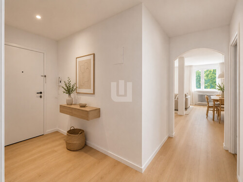 Flur - Visualisierung - 3 Zimmer Erdgeschoßwohnung in Puchheim