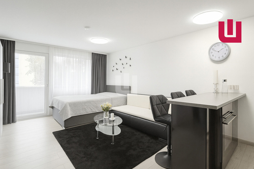 Wohn - und Schlafzimmer - WINDISCH - Gepflegtes 1-Zi.-Appartement mit Balkon als solide Kapitalanlage im Herzen von Buchenau