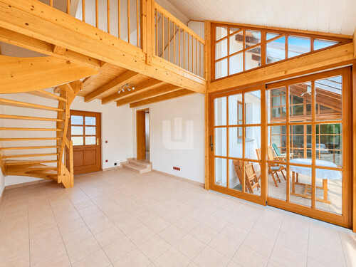 Wohnzimmer - 2 Zimmer Erdgeschoßwohnung zur Miete in Grafrath
