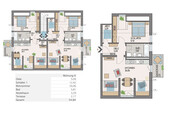 Wohnungsgrundriss - 