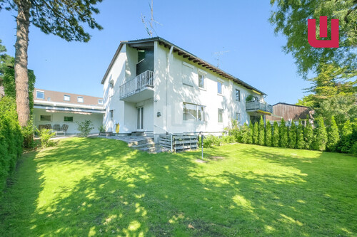 Gartenansicht - WINDISCH - Modern renovierte DHH für eine große Familie in ruhiger Lage von Gröbenzell-Süd
