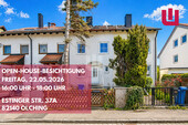 Außenansicht - WINDISCH – Renovierungsbedürftiges RMH in Ortsrandlage von Olching – viel Potenzial für Familien!