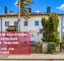 WINDISCH – Renovierungsbedürftiges RMH in Ortsrandlage von Olching – viel Potenzial für Familien!