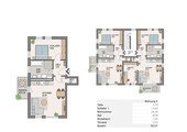 Wohnungsgrundriss - 