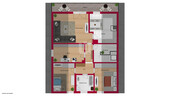 Wohnungsgrundriss - 