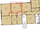 Grundriss vom Büro - 