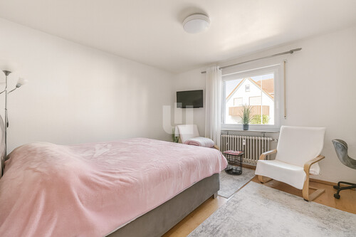 Schlafzimmer - 2 Zimmer Erdgeschoßwohnung in Dachau