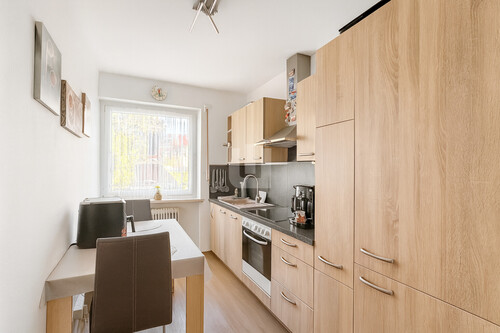 Küche - Erdgeschoßwohnung mit 62,00 m&sup2; in Dachau zum Kaufen