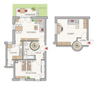 Wohnungsgrundriss - 