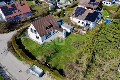 Luftbild - Grundstück in Gröbenzell