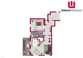 Wohnungsgrundriss - 