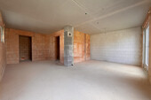 Wohnzimmer - 5 Zimmer Doppelhaushälfte in Mittelstetten