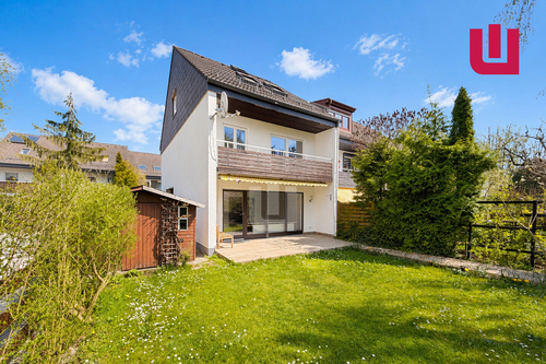 Gartenansicht - WINDISCH - Gepflegtes REH mit Einliegerwhg. in familienfreundlicher Lage von Gröbenzell - bezugsfrei