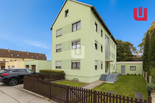 Außenansicht - WINDISCH IMMOBILIEN - Charmante 2-Zi.-Whg mit EBK in zentraler Lage von Gröbenzell - bezugsfrei!