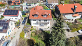 Luftansicht - WINDISCH IMMOBILIEN - Für Kapitalanleger - gepflegtes Zweifamilienhaus auf großem Grundstück