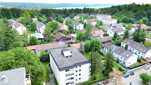 Luftansicht - 3 Zimmer Etagenwohnung zum Kaufen in Starnberg