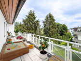 Visualisierung Terasse - Dachgeschoßwohnung mit 114,54 m² in Gilching zum Kaufen