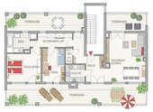 Wohnungsgrundriss - 