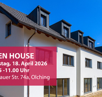 KfW40-Niedrigenergiehaus in ökologischer Bauweise - naturnah! Innenausbau hat begonnen! - Olching