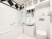 Badezimmer - Etagenwohnung mit 52,58 m&sup2; in München zum Kaufen
