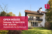 OPEN HOUSE - WINDISCH IMMOBILIEN - Große DHH mit eingewachsenem Garten und Einliegerwohnung in Gröbenzell-Nord