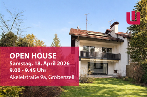 OPEN HOUSE - WINDISCH IMMOBILIEN - Große DHH mit eingewachsenem Garten und Einliegerwohnung in Gröbenzell-Nord