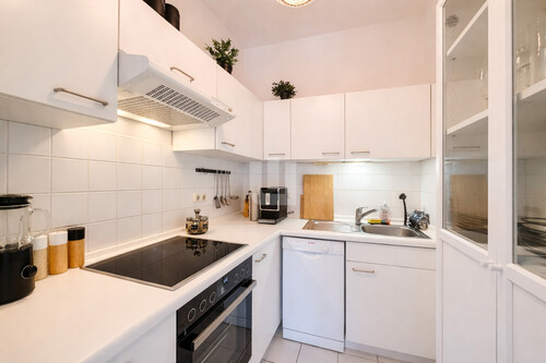 Küche - 2 Zimmer Dachgeschoßwohnung in Fürstenfeldbruck