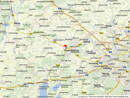 Geolyzer Kartenausschnitt - 