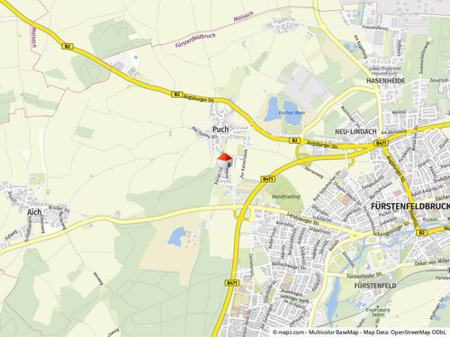 Geolyzer Kartenausschnitt - 