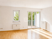 Wohnzimmer - Etagenwohnung mit 56,00 m&sup2; in München zur Miete