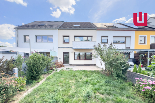 Gartenansicht - WINDISCH IMMOBILIEN - Gepflegtes RHM mit 5 Zimmern in familienfreundlicher Lage von Maisach