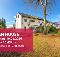 WINDISCH IMMOBILIEN - Charmante DHH mit viel Potential auf großem Grundstück in ruhiger Sackgasse - Gröbenzell