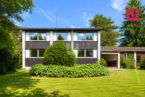 Gartenansicht - WINDISCH - Traumgrundstück mit Doppelhaushälfte zur Sanierung oder Neubebauung in ruhiger Lage