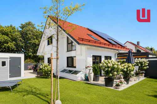 Gartenansicht - WINDISCH - Exklusive energieeffiziente DHH in Bestlage mit hochwertiger Ausstattung & Traumgarten
