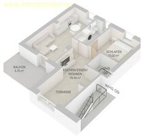 Erstbezug 2-Zi-Whg. mit 78 m² WFL KfW-40 -QNG zertifiziert nachhaltig gebaut-energieeffizient-förderfähig und mit echtem Zukunftswert! - Windischeschenbach