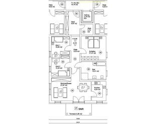 Besondere Möglichkeit: Große 4-Zi-Neubau-Whg WFL ca. 114 m² mit Terrasse und Gartenanteil Energiesparhaus ab 01.03.2026 zu vermieten. - Kemnath Beste Lage