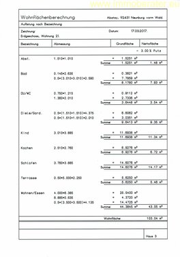 Foto - 3 Zimmer Terrassenwohnung zur Miete in Neunburg vorm Wald