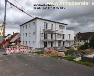Erstbezug 2-Zi-Whg. mit 70,5 m² WFL KfW-40 -QNG zertifiziert nachhaltig gebaut-energieeffizient-förderfähig und mit echtem Zukunftswert! - Windischeschenbach