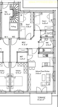 Foto - 4 Zimmer Erdgeschoßwohnung in Burglengenfeld