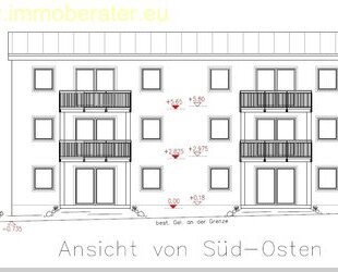 Projektiert 4-Zi-Neubauwohnung WFL ca. 104 m² Erdgeschosss mit Terrasse und eig. Gartenanteil Garage und Kfz-Stellplatz Bezug Ende 2026. - Speichersdorf