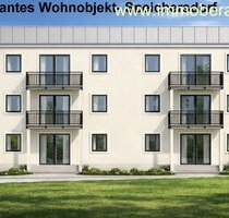Projektiert 4-Zi-Neubauwohnung WFL ca. 104 m² Erdgeschosss mit Terrasse und eig. Gartenanteil Garage und Kfz-Stellplatz Bezug Frühjahr 2027. - Speichersdorf