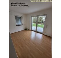 Große 3-Zi-Neubau-Whg WFL 103 m² zwei Bäder Terrasse Gartenanteil Garage Energiesparhaus-Kfw-55 ab Oktober 26 zu vermieten. - Neunburg vorm Wald